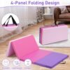 Gymnastics 4-Panel Folding Mat