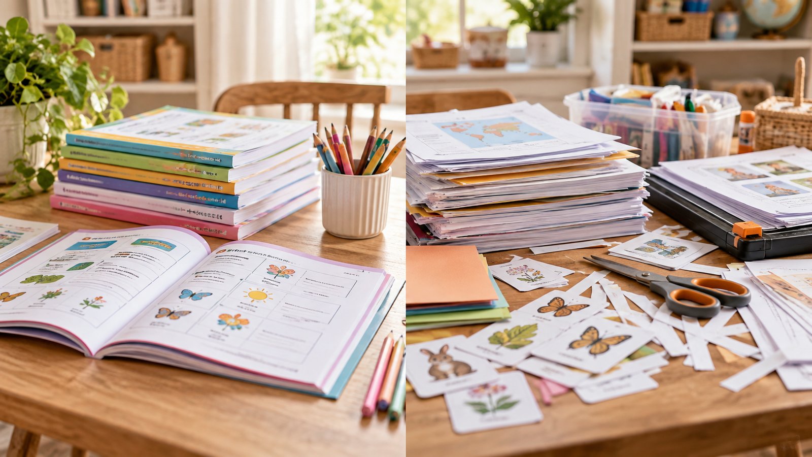 Side-by-Side Comparison - Open-and-Go vs Teacher-Prep Curriculum: Which Fits Your Homeschool?